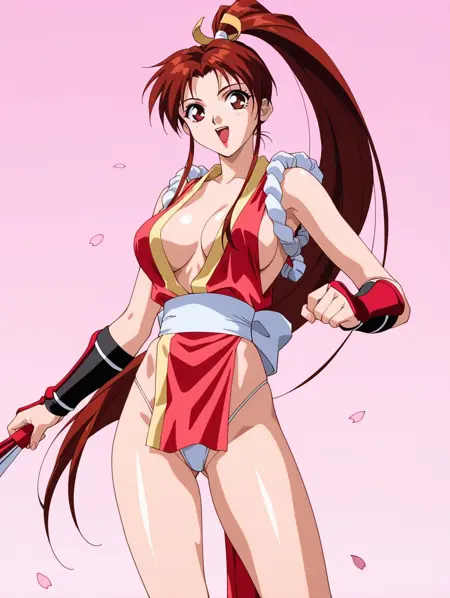 Shiranui Mai - Fatal Fury: The Movie (1994) [Classic Anime]