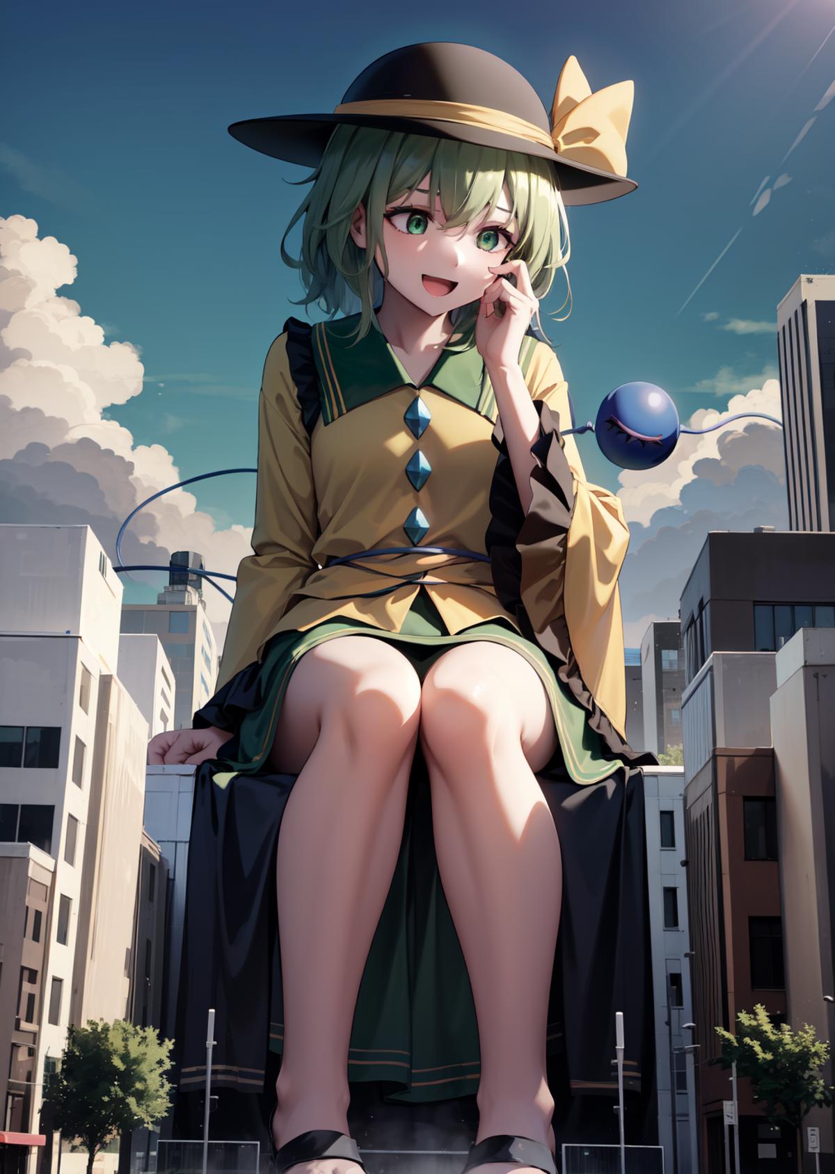 komeiji koishi (touhou) 古明地恋 东方project image by DrP987