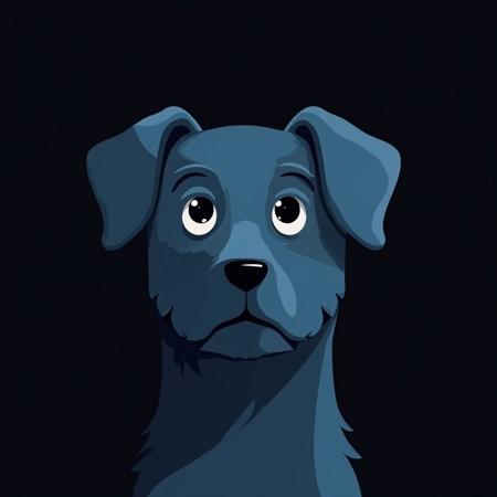 dog v1 test lora v2.0 blue dog
