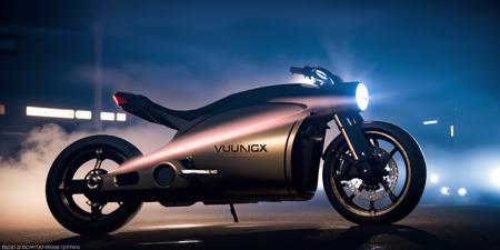 Sci-fi motorcycles,black and brass science fiction hovering industrial motorcycle in crowded downtown streets, science fiction, cinematic lighting, night time, volumetric light, imax, dslr, highly detailed, volumetric fog, dystopian vibes, dutch angle, cinematic angle <lora:Sci-fi motorcycles:0.8>