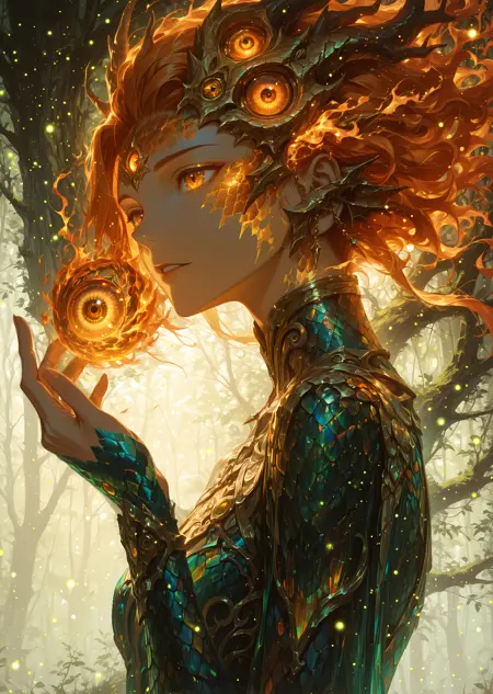 🐲👁️Dragon Eye Fireflies 🐲👁️ Lora