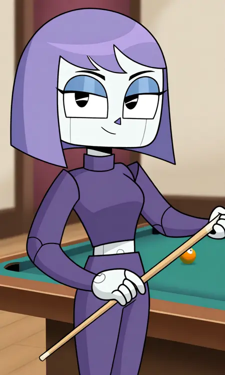 My Life as a Teenage Robot Style