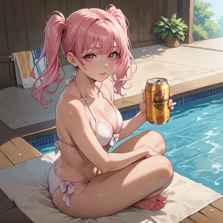 (Pose LoRA) Agura (indian style sitting) / あぐら