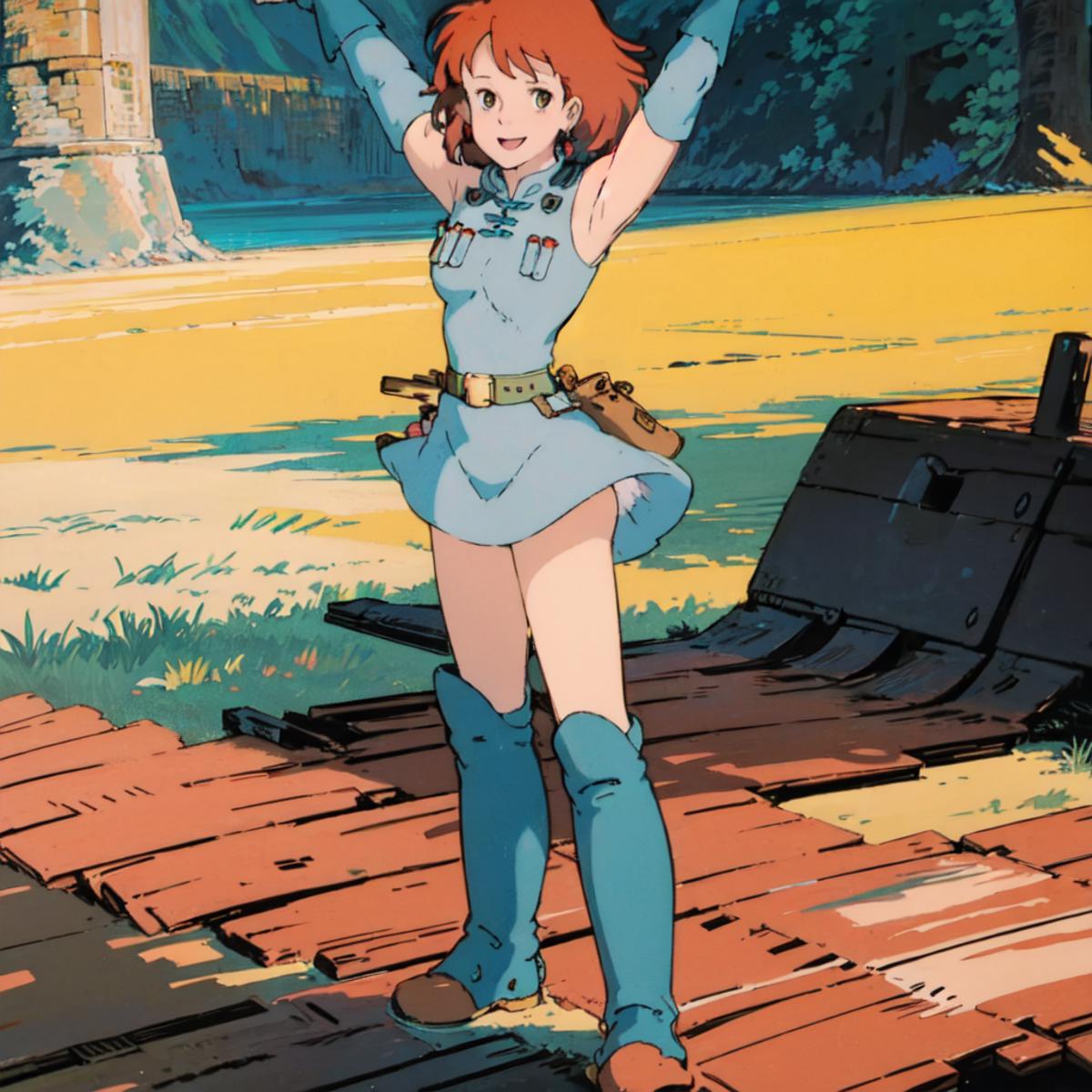 Ghibli - Nausicaa (Nausicaä of the Valley of the Wind (film)) image by ARCHEDamnit