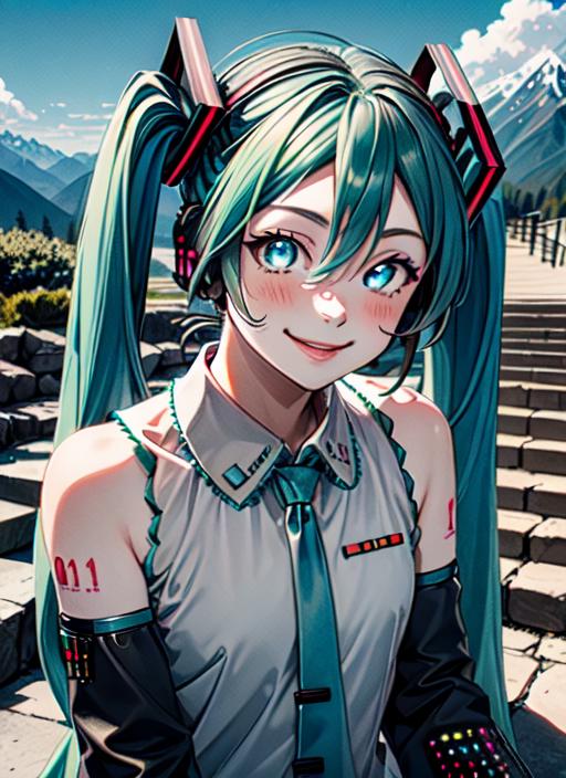 Hatsune Miku (with shiny eyes) image by Herrscher_AGGA2023