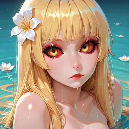 Stylized Smooth Anime Art - by gisa