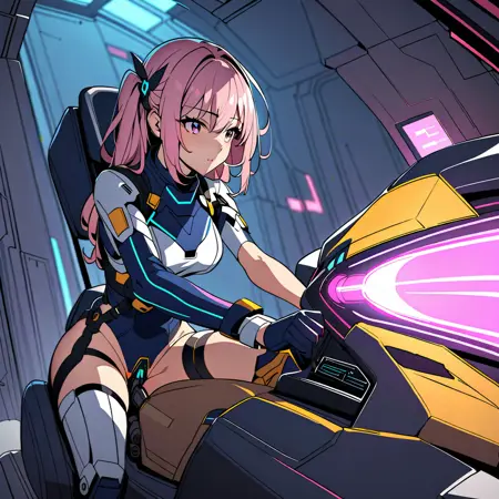 Sexual Energy Mecha Cockpit