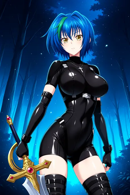 Xenovia Quarta (High school DxD) COMMISSION