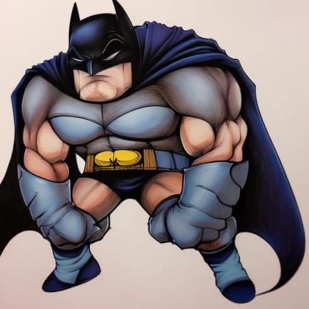 evang, Extremely detailed batman chibi