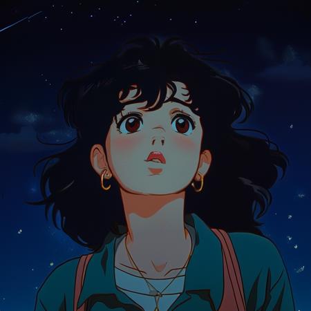 Retro anime lora- 77® v1.0