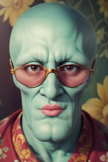 Handsome Squidward