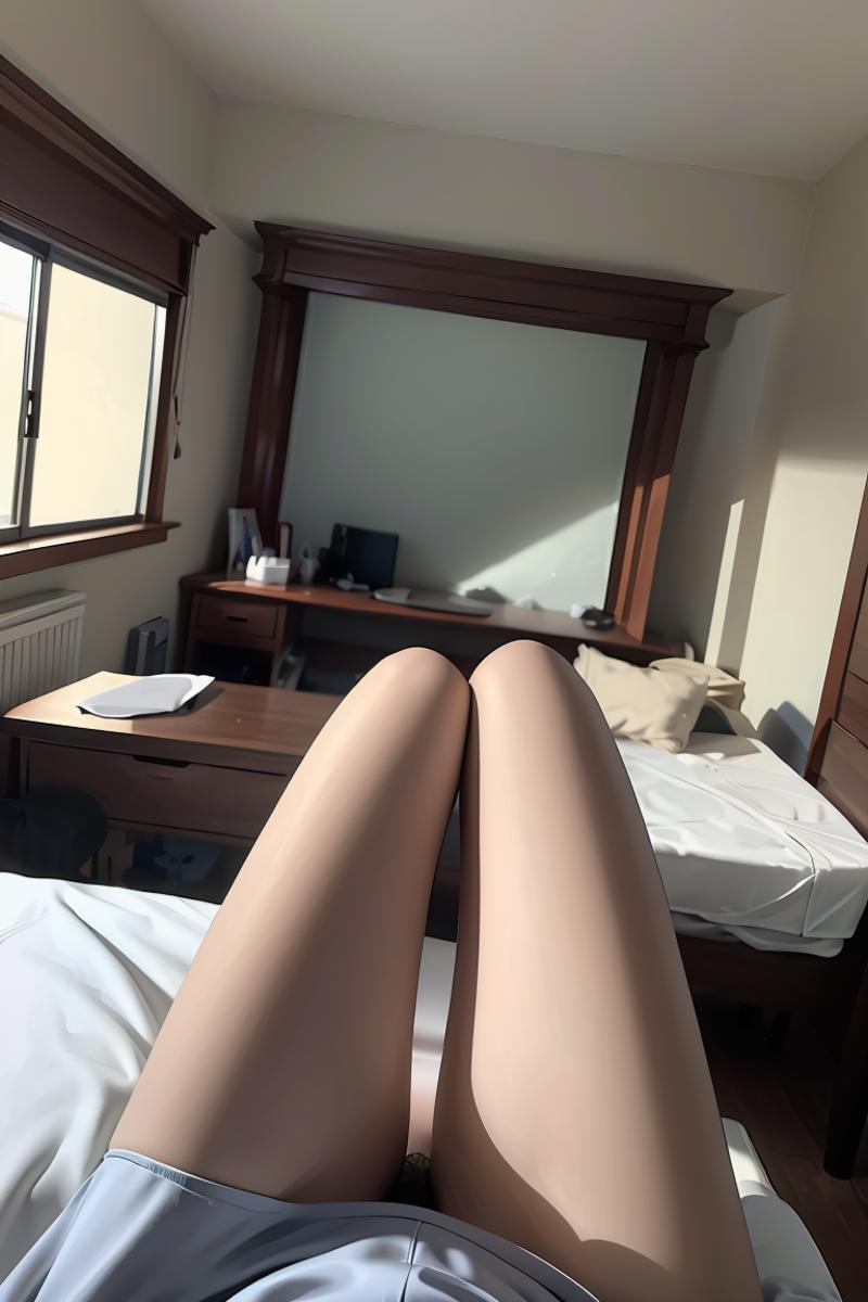 Female POV Thighs Selfie image by MarkWar