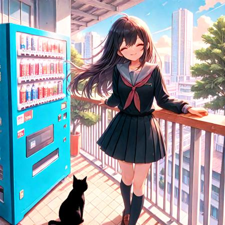 girl like school railings ILXL