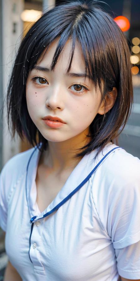 1girl, Tokyo street,night, <lora:sd-No.169-000014:0.6>,upper body, close-up,face focus, 8k, RAW photo, best quality, masterpiece,realistic, photo-realistic,