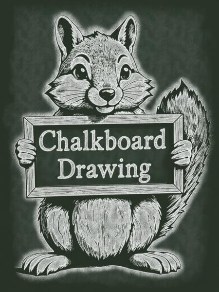 Chalkboard Drawing - CE V1.1 - Flux.1 D