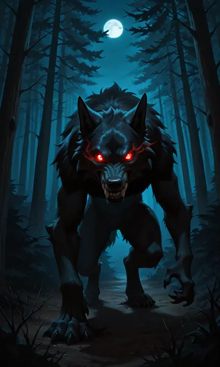 Creepy Wolf Monster (SFW/NSFW) - IL [Concept]