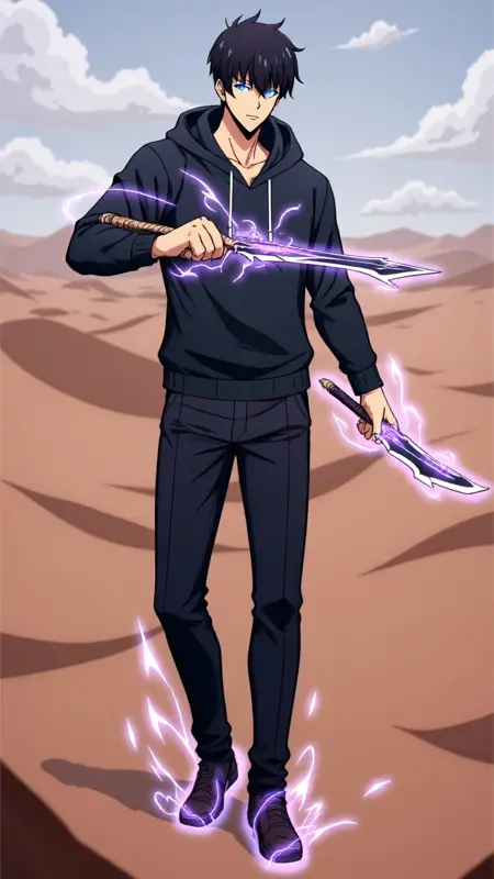 Sung Jin-Woo Low Level + High Level (Solo Leveling) FLUX