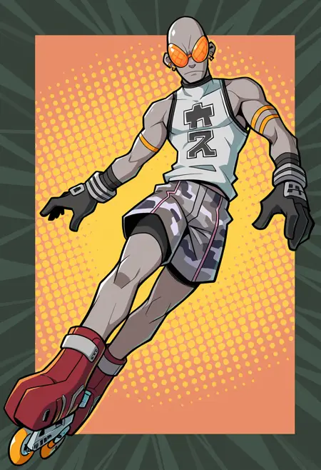 Garam - Jet Set Radio - ILXL/PDXL
