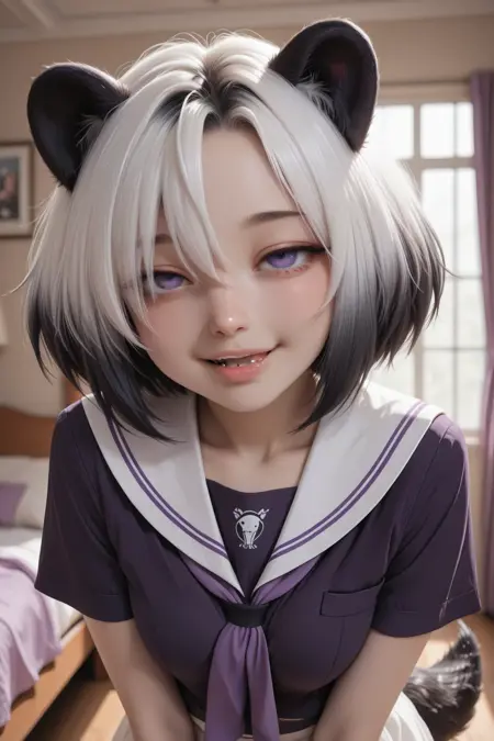 Teru Anamitsu - (Murenase! Seton Gakuen) (version_illustrious)