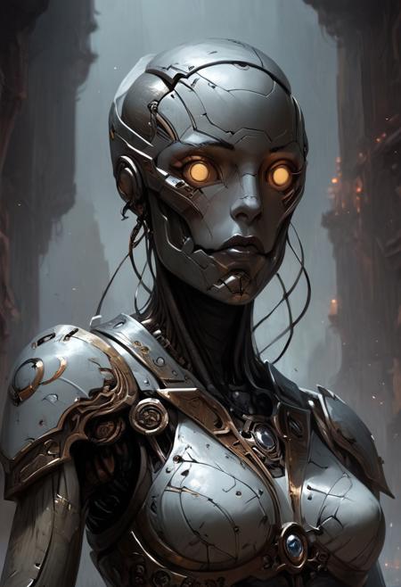 (((detailed, beautiful, high quality))) (score_9, score_8_up, score_7_up, score_6_up), (highres image, ultrares, absurdres, ultra detailed), (masterpiece:1.8), mcnm, face focus, detailed faces, BREAK,
1girl, dynamic character design, female focus, perfect face, perfect eyes, attractive, beautiful, (((wwarforged, metal body, robot)))
looking at the viewer, posing, blurred background, blurred fantasy background, perfect body, hourglass figure, large breasts, wide hips, tiny waist
BREAK
Sorcerer Robes, Red
BREAK
Detailed Background, Fantasy Tavern, Dramatic Lights, Concept Art, Expressiveh, (warforged, metal body, robot), concept art, realistic, 4kFacePonyXL, concept art, realistic,
