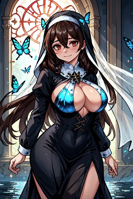 Religious Nightmare Ti Set - DemonicNun