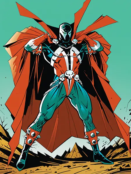 [Todd McFarlane (associated Artists of Image Comics)] Spawn Art Style PonyXL