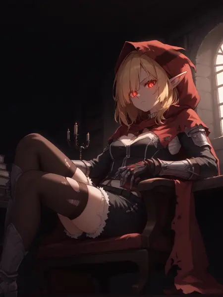 Executive Red Hood Arabelle - Guardian Tales - Illustrious/Pony