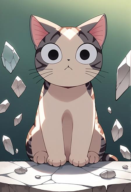 ChiYamada, cat, black eyes, no humans