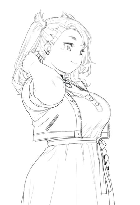 Custom Sketch/Lineart Style - Illustrious