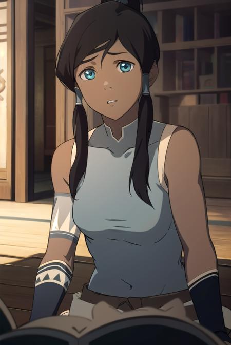 avatarkorra, <lyco:korra-lyco-nochekaiser:1>,
korra, long hair, black hair, ponytail, dark skin, dark-skinned female, topknot,
BREAK ,
BREAK looking at viewer,
BREAK outdoors,
BREAK <lora:GoodHands-vanilla:1>, (masterpiece:1.2), best quality, high resolution, unity 8k wallpaper, (illustration:0.8), (beautiful detailed eyes:1.6), extremely detailed face, perfect lighting, extremely detailed CG, (perfect hands, perfect anatomy),