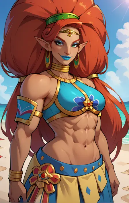 Urbosa / ZELDA BREATH OF THE WILD (NSFW/SFW) SDXL LORA (PONY)