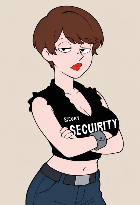 Female Security Guard (American Dad! IL|🐴)