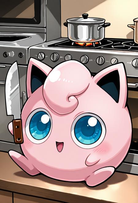 Jigglypuff: Balloon Pokemon | プリン (Pokemon) (Pokedex #0039) [Illustrious & SD1.5] Illustrious