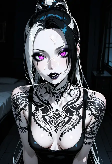 Goth/Alt Woman - Illustrious V1