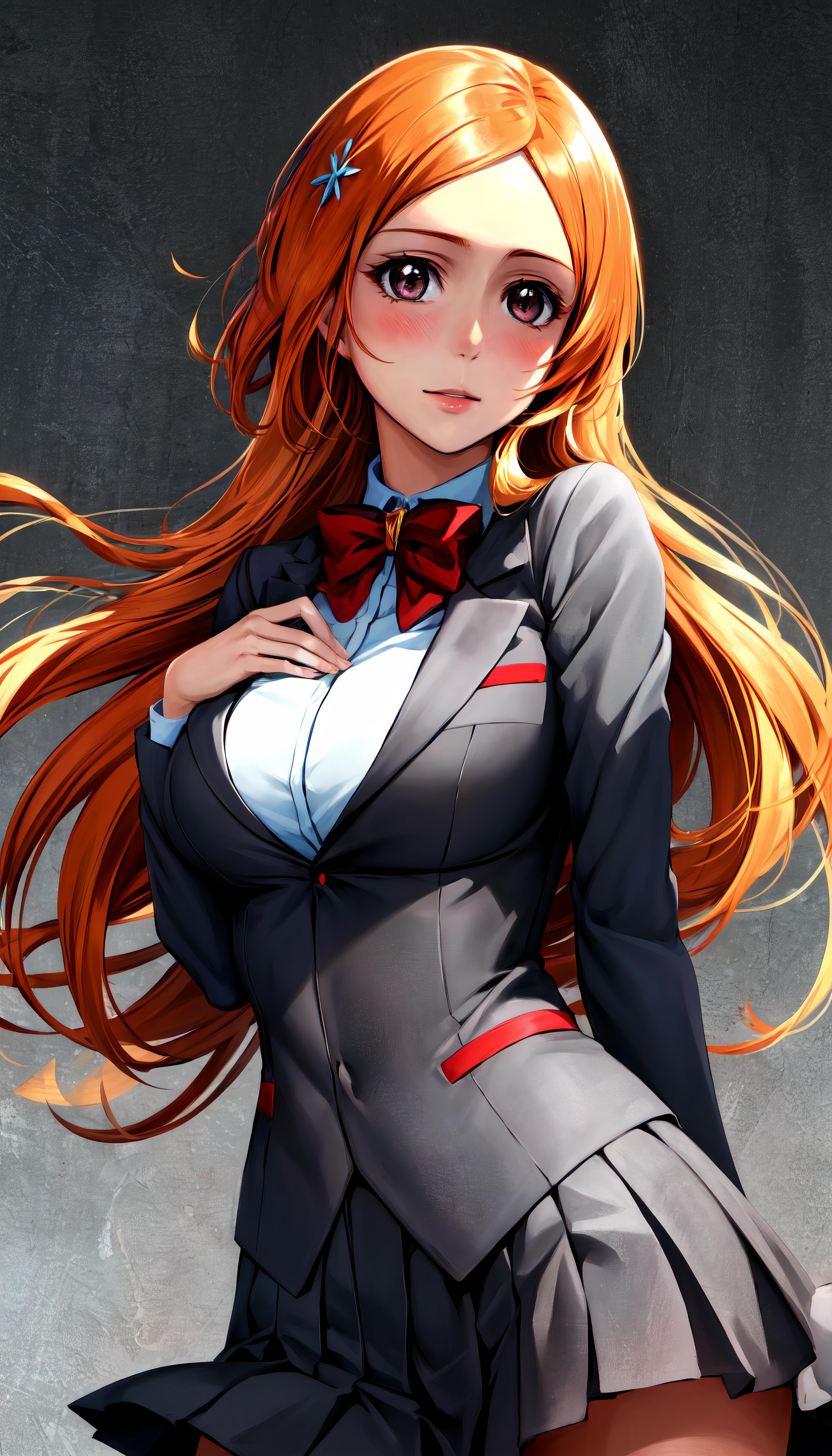 LoRA || Orihime Inoue (Bleach) 2 skins || image by Gwess