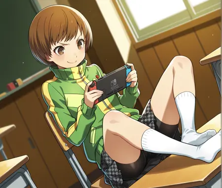 Feet on Table / 足を机の上に乗せる