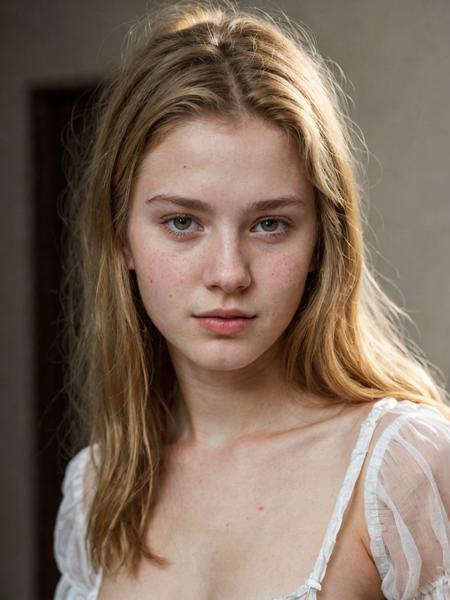 portrait of a 19 year old Swedish, wearing a sexy folk traditional attire, no makeup, natural, sexy pose, submissive expression, hard shadows, soft lighting, sharp focus, skin details
