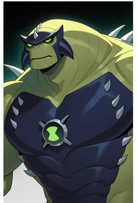 Ultimate Humungousaur -- Ben 10 Ultimate Alien   (chaquetrix support)  Illust