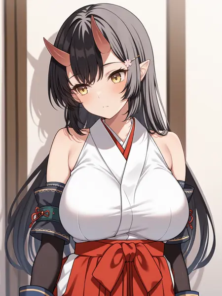 Origamine Ouka (Enjo Kouhai) [Illustrious]