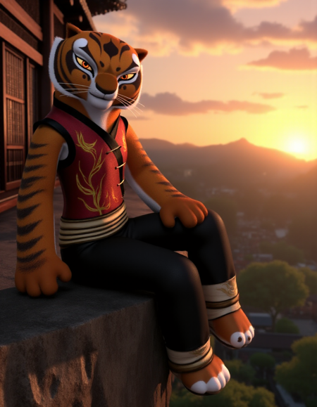 Master Tigress (Kung Fu Panda) for Flux [WIP] v2.0