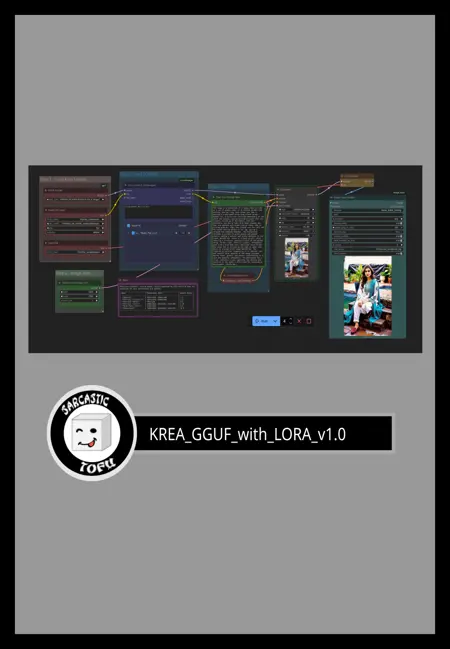 ComfyUI beginner friendly KREA GGUF Text-to-Image Workflow by SarcasticTOFU