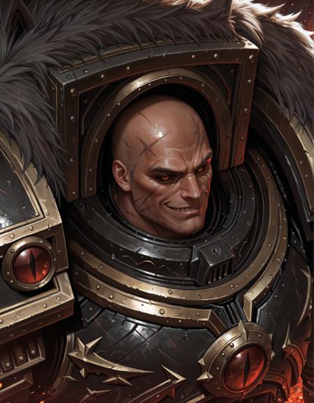 Horus Lupercal Warhammer 40K | illustrious v1.0