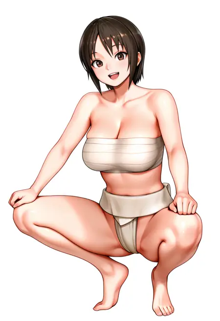 Japanese Sumo Posedata - Sonkyo　SDXL LoRA [illustrious]