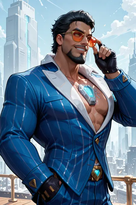 Tony Stark (Iron Man) Big Shot Skin (Marvel Rivals) | Illustrious / NoobAI