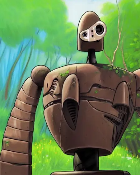 [SD1.5] Laputa Robot from Castle in the sky