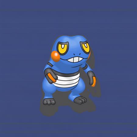 Pokémon Croagunk normal/shiny/pixel SDXL