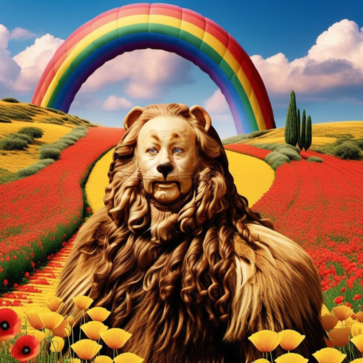 The Cowardly Lion - Wizard of Oz - SDXL image by PhotobAIt