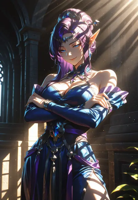 Majestic Empress Morgana / League of Legends