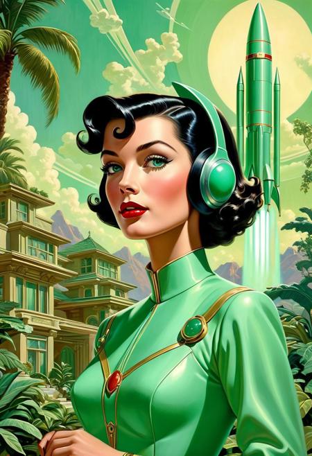 Fresh Minty Jade Style -SDXL V1