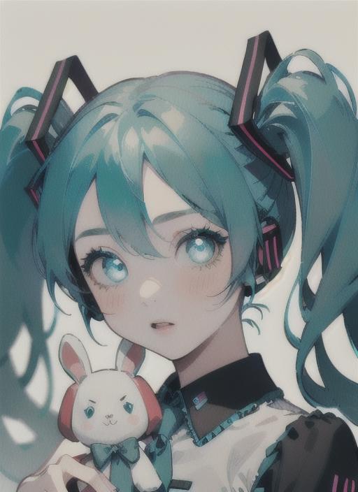 Hatsune Miku (with shiny eyes) image by Herrscher_AGGA2023